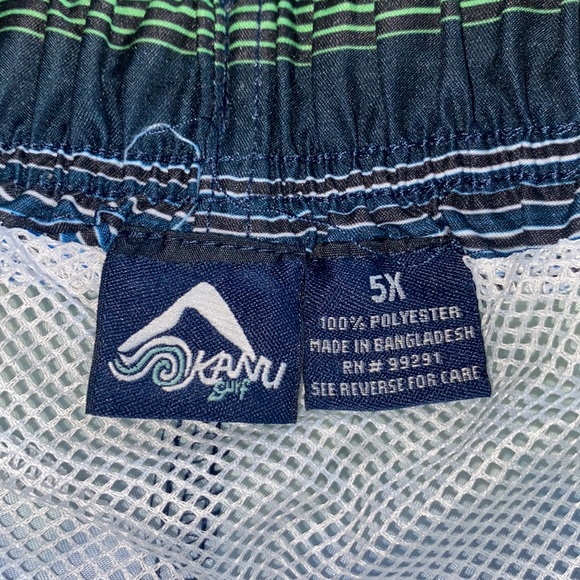 (A8) Kanu surf swim trunks shorts, Size 5X, NWT - Picture 7 of 8